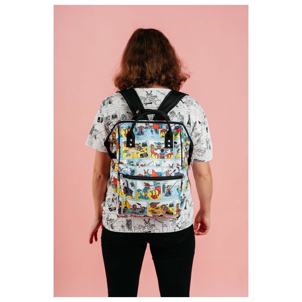 Pippi Longstocking Loru Backpack Energetic green | Martinex